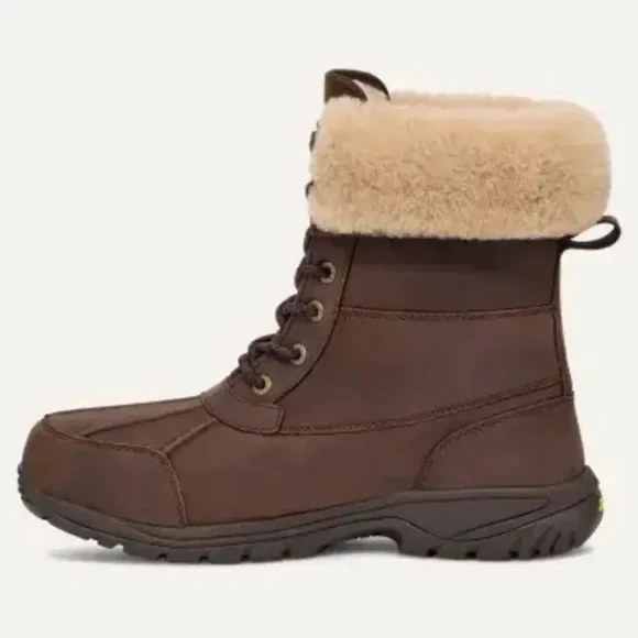 UGG | Mens Butte Distressed Boot Burnt Cedar Size 12 Brown Hiking High Top - Picture 4 of 15